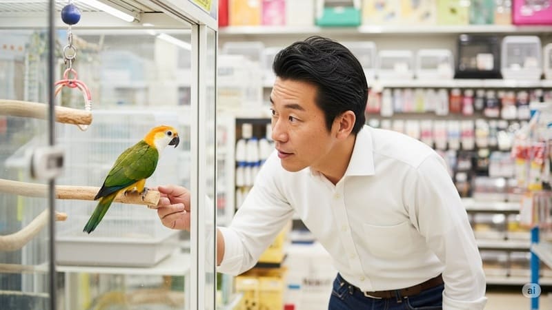 シロハラインコ なぜ高い