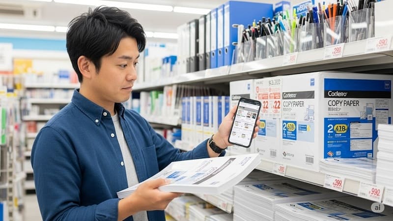 コピー用紙 どこが安い